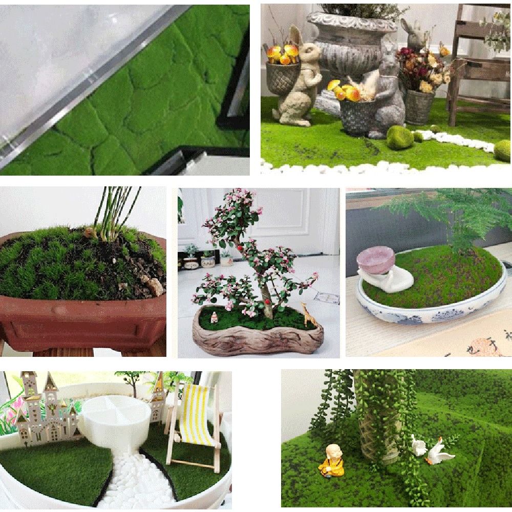DIY 가짜 이끼 잔디 터프 내구성 있는 영구적인 인공 - Sphagnum Moss Dry 리뷰 및 가격