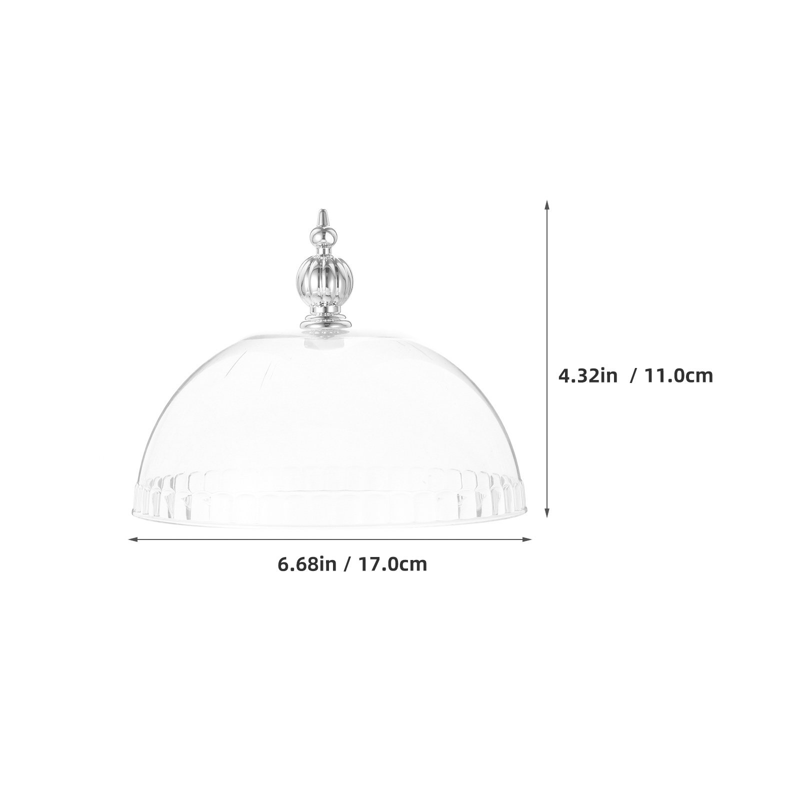 투명 플라스틱 케이크 돔 커버 6.8인치 치즈 뚜껑 내 - Plastic Dome Clear 리뷰 및 가격