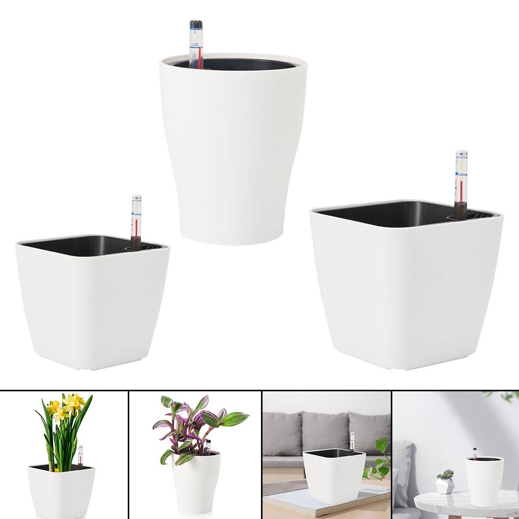 자동 급수 화분, 정원 허브용 흰색 플라스틱 화분 - Self Watering Insert 리뷰 및 가격